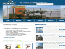 Tablet Screenshot of irontec.com.br